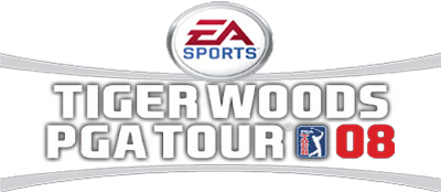 Tiger Woods PGA Tour 08 title screen for Playstation 2